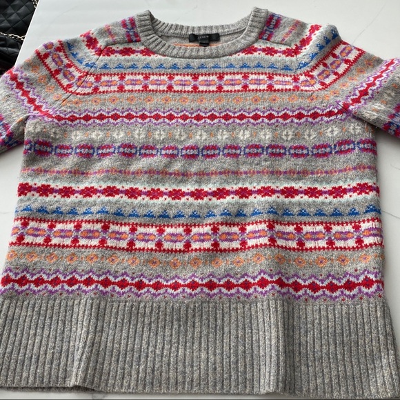 J. Crew 100% Wool Sweater size S - Picture 10 of 15